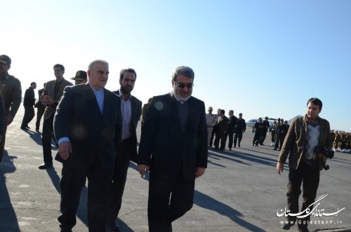 وزیر کشور وارد گرگان شد