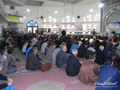 فرماندار مینودشت: در روز 9 دی ملت ایران با بصیرت خود دشمن را مایوس کرد