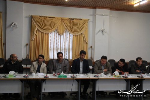 جلسه کارگروه سلامت و امنیت غذایی شهرستان گرگان تشکیل شد