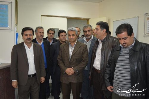  فرماندار ویژه شهرستان گنبد کاووس از بیماران بیمارستان پیامبر اعظم (ص) عیادت کرد