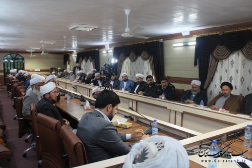 جلسه شورای روحانیون و علمای شهرستان مراوه تپه تشکیل شد  