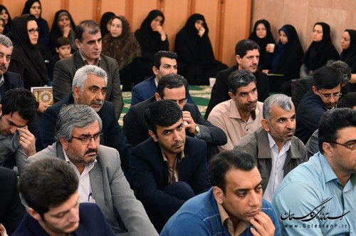 برگزاری مراسم یادبود همکار تازه درگذشته استانداری؛ بهرام گلدی نیازی 
