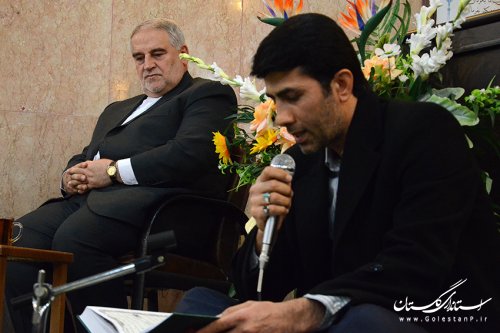 برگزاری مراسم یادبود همکار تازه درگذشته استانداری؛ بهرام گلدی نیازی 