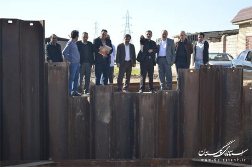 تصفیه خانه فاضلاب شهری گنبد 80 درصد پیشرفت فیزیکی دارد