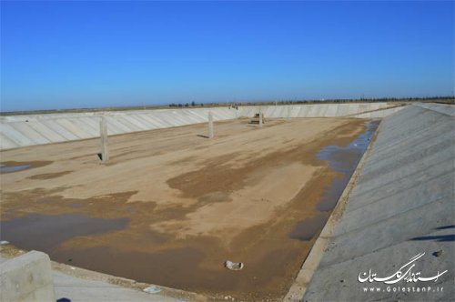 تصفیه خانه فاضلاب شهری گنبد 80 درصد پیشرفت فیزیکی دارد