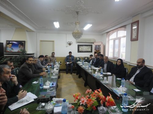جلسه هماهنگی ستاد اجلاسیه 4000 شهید باحضورفرماندارعلی آبادکتول