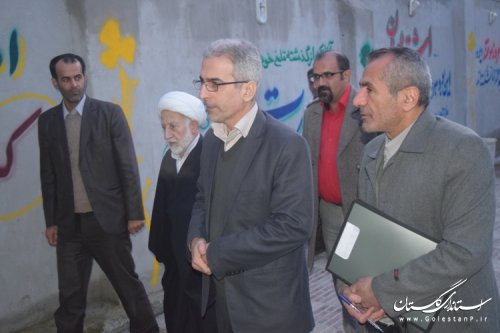 بازدید فرماندار و امام جمعه موقت گرگان از کمپ ترک اعتیاد کردکوی