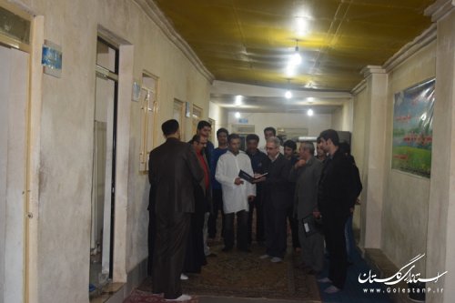 بازدید فرماندار و امام جمعه موقت گرگان از کمپ ترک اعتیاد کردکوی