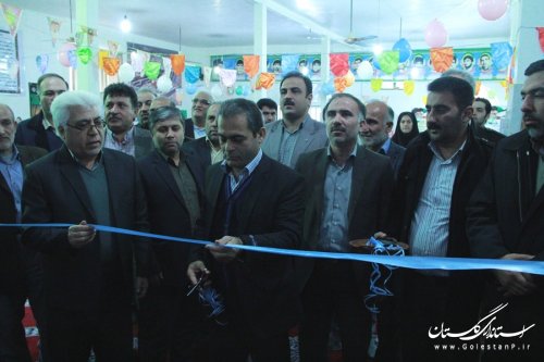 مراسم افتتاح متمرکز پروژه های بخش مرکزی گرگان در روستای نودیجه برگزار شد