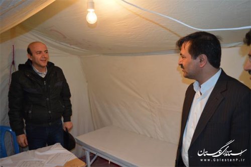 در چهارمین روز از دهه فجر اختتامیه بیمارستان صحرایی در بخش داشلی برون برگزار شد