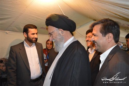 در چهارمین روز از دهه فجر اختتامیه بیمارستان صحرایی در بخش داشلی برون برگزار شد
