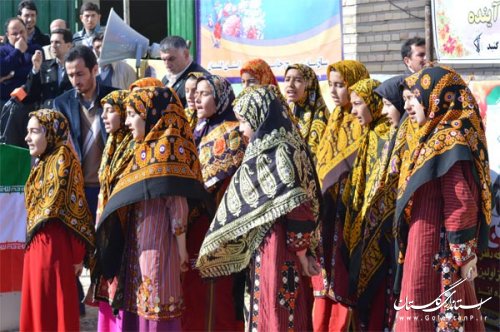 در چهارمین روز از دهه فجر اختتامیه بیمارستان صحرایی در بخش داشلی برون برگزار شد
