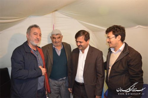 در چهارمین روز از دهه فجر اختتامیه بیمارستان صحرایی در بخش داشلی برون برگزار شد