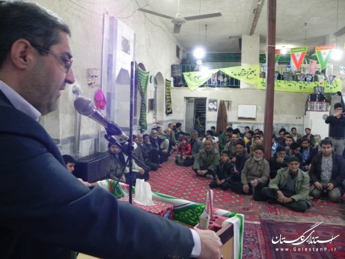 برگزاری جشن انقلاب در روستای ده چناشک از توابع بخش کوهسارات شهرستان مینودشت