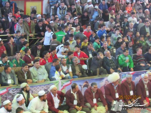  مسابقات بین المللی گورش در شهرستان گمیشان آغاز شد