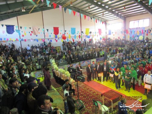  مسابقات بین المللی گورش در شهرستان گمیشان آغاز شد