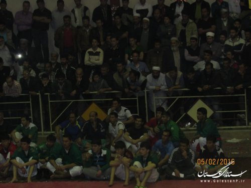 قهرمانان مسابقات بین المللی کشتی سنتی گورش شهرستان گمیشان مشخص شدند