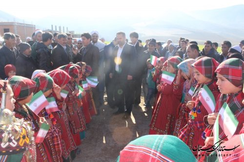 ایستگاه شبکه دیجیتال برای 5 روستای مراوه تپه افتتاح شد