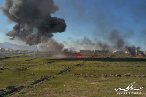 با حضور فرماندار و مسئولین شهرستان کلاله،مانور بزرگ فجر انقلاب برگزار شد