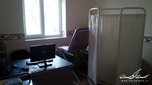 افتتاح خانه بهداشت روستای قره قاشلی شهرستان ترکمن