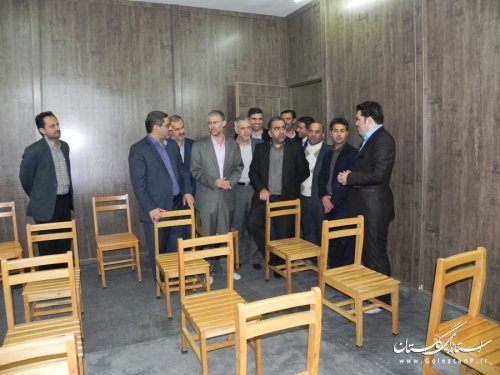 با حضور فرماندار مینودشت از طرحهای فنی و حرفه ای بهره برداری شد