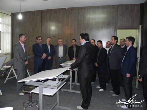 با حضور فرماندار مینودشت از طرحهای فنی و حرفه ای بهره برداری شد