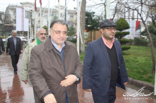 افتتاح و آغاز عملیات اجرایی 148 پروژه دهه فجر در علی آباد