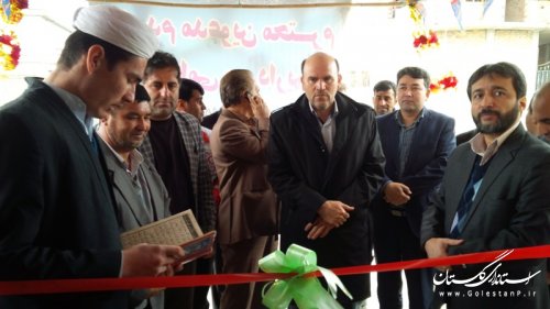 افتتاح 10 طرح اشتغالزایی در روستاهای شهرستان ترکمن