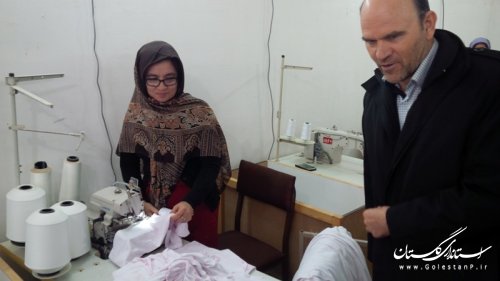 افتتاح 10 طرح اشتغالزایی در روستاهای شهرستان ترکمن