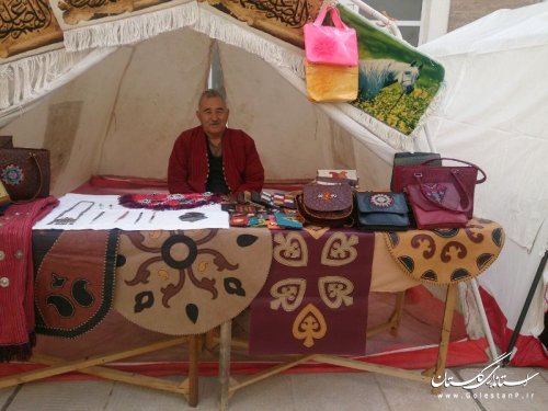 برپایی نمایشگاه توانمندیهای بانوان شهرستان آق قلا 