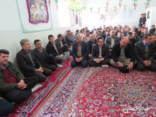 مراسم متمرکز افتتاح 9 پروژه مدیریت جهاد کشاورزی شهرستان آق قلا برگزار شد