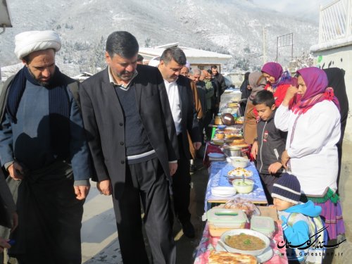 اجرای جشنواره غذاهای سنتی در روستای باقرآباد