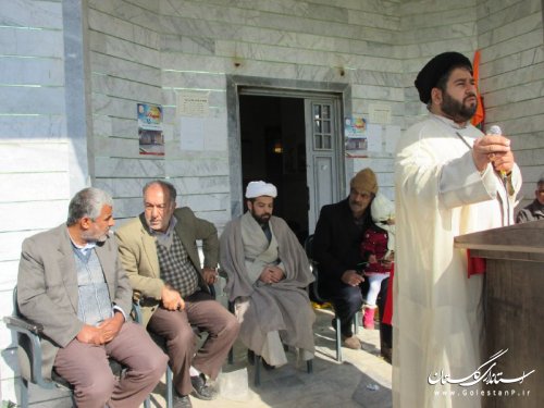 برگزاری راهپیمایی 22 بهمن در روستای گلند