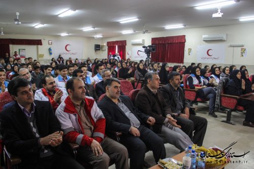 اختتاميه ششمين المپياد فرهنگي ورزشي اعضاي سازمان جوانان هلال احمر گلستان