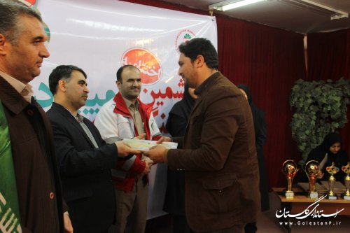 اختتاميه ششمين المپياد فرهنگي ورزشي اعضاي سازمان جوانان هلال احمر گلستان
