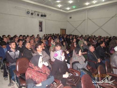 جلسه آموزشی اعضای شعب اخذ رای بخش مرکزی شهرستان گمیشان برگزار شد