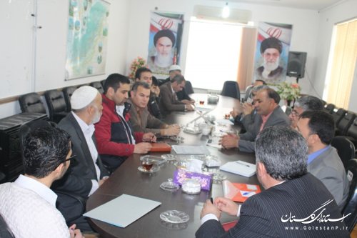 جلسه هیئت اجرایی انتخابات شهرستان مراوه تپه تشکیل شد 