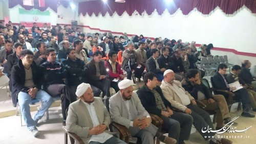جلسه آموزشي نمایندگان فرماندار، اعضای شعب ثبت نام و اخذ رأی مراوه تپه برگزار شد