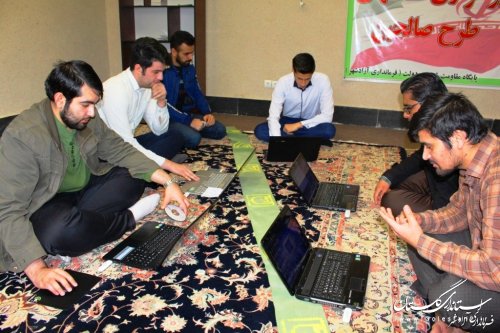 مانور فرضی تست شبکه انتخابات 7 اسفند در شهرستان آزادشهر برگزار شد