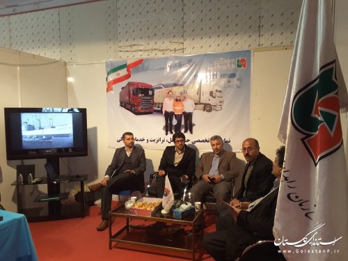 دومین نمايشگاه تخصصي حمل و نقل، ترانزيت و خدمات گمرکی استان افتتاح شد