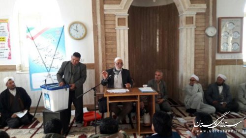 جلسه آموزشی اعضای شعب اخذ رأی بخش گلیداغ شهرستان مراوه تپه برگزار شد 