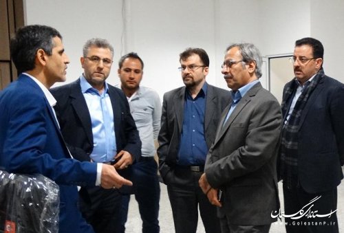 بازدیدمعاون فنی و زیر بنایی راه آهن جمهوری اسلامی ایران ازایستگاه اینچه برون