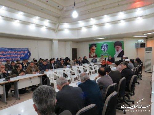 جلسه توجيهي آموزشي نمايندگان فرماندار در شعب اخذ رأي شهرستان آق قلا برگزار شد