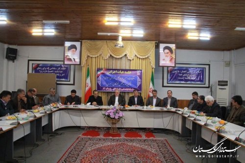 جلسه هیأت اجرایی انتخابات گرگان برگزار شد