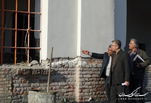 بازديد مدیر کل راه آهن شمال شرق  2  از پروژه بازسازي كارخانجات بندرتركمن