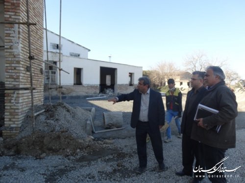 بازديد مدیر کل راه آهن شمال شرق  2  از پروژه بازسازي كارخانجات بندرتركمن