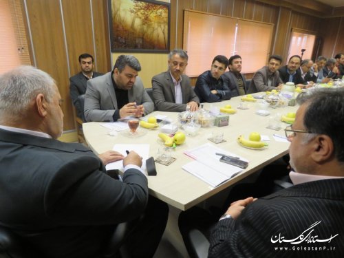 نشست استاندار با عوامل اجرایی، نظارتی و بازرسی ستاد انتخابات شهرستان رامیان