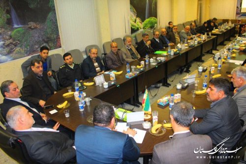 دیدار استاندار بااعضای هیات اجرایی،نظارت،بازرسی وکمیته های ستادانتخابات آزادشهر