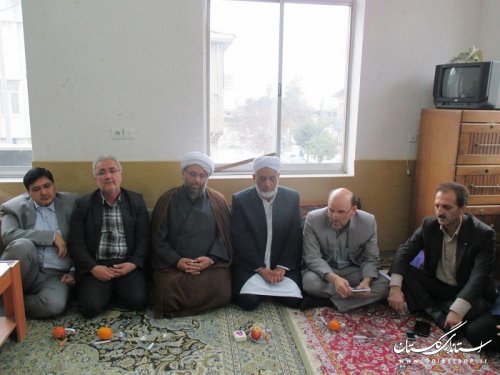 جلسه مشترک اعضای هیات های اجرایی و نظارت با امام جمعه بندرترکمن برگزار شد
