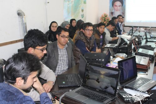 چهارمین جلسه آموزشی و توجیهی کاربران رایانه شعب اخذ رأی مراوه تپه برگزار شد